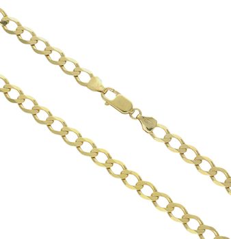 Złoty łańcuszek 333 pancerka 6 mm DIA-LAN-1463-333 6mm. Złoty łańcuszek męski. Złoty łańcuszek pancerka. Łańcuszek złoty pancerka. Łańcuszek na prezent (2).jpg